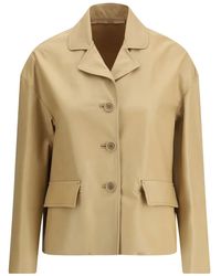 Salvatore Santoro - Leather Blazer - Lyst