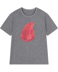 JNBY - Cat-Print Short-Sleeve T-Shirt - Lyst