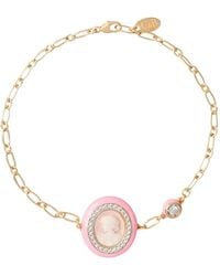 Cameo & Beyond - Glam Ladies Chain Bracelet - Lyst