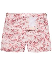 Orlebar Brown - Bulldog Zephra Graphic-Print Swim Shorts - Lyst