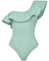 SOFIA ERHAN - Costume Intero Grace Con Ruches - Lyst