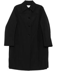 Jil Sander - Buttoned Coat - Lyst