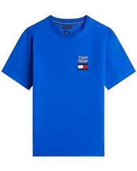 Tommy Hilfiger - Logo-Embroidered T-Shirt - Lyst