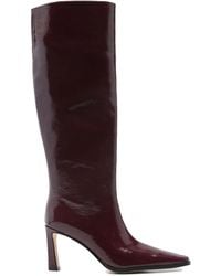 Michael Kors - Darrah Patent Leather Knee-High Boots - Lyst