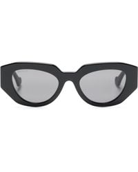 Gucci - Gene GG Oval-frame Sunglasses - Lyst