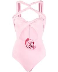 Magda Butrym - Twisted Cut-Out Bodysuit - Lyst