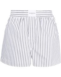 Alexander Wang - ストライプ ショートパンツ - Lyst