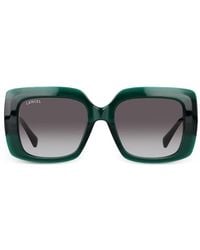Lancel - Lunettes De Soleil Clelia À Monture Carrée - Lyst
