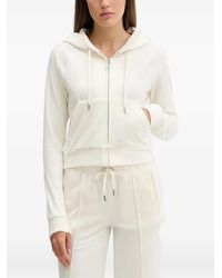 Juicy Couture - Front-Pocket Zip-Fastening Hoodie - Lyst