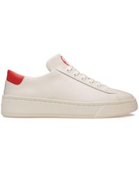 Bally - Logo-print Leather Sneakers - Lyst