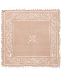 Liska - Tuch Paisley-Print Frayed-Edge Scarf - Lyst
