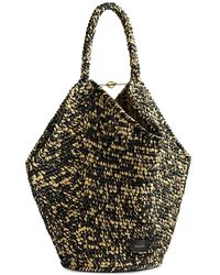 KHAITE - Logo-Patch Tote Bag - Lyst