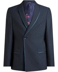 Etro - Shawl-Collar Jacquard Blazer - Lyst