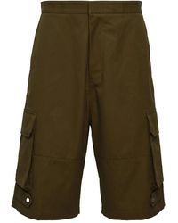 Ami Paris - Cargo Pocket Shorts - Lyst