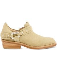 Rabanne - Xl Link Biker Ankle Boots - Lyst