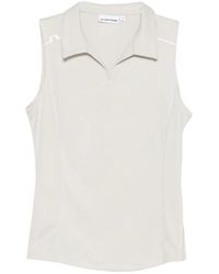 J.Lindeberg - Leah Sleeveless Polo Top - Lyst