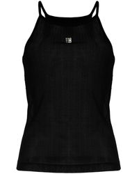 Givenchy - Top sin mangas con placa 4G - Lyst