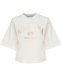 Pinko - Logo-Print Short-Sleeve T-Shirt - Lyst