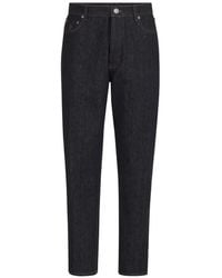Brunello Cucinelli - No-Fade Denim Iconic-Fit Five-Pocket Trousers - Lyst