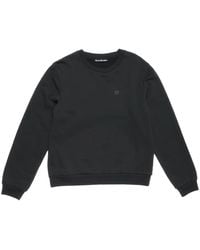 Acne Studios - Crewneck Logo Sweatshirt - Lyst