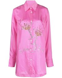 Viktor & Rolf - Business Affairs Crystal- Embellished Shirt - Lyst