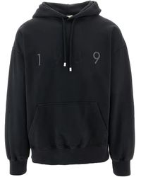 1989 STUDIO - Felpa Con Cappuccio E Logo - Lyst