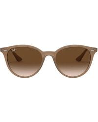 Ray-Ban - ラウンドフレーム サングラス - Lyst