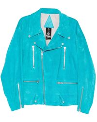 A LEATHER - Veste En Cuir Motor - Lyst