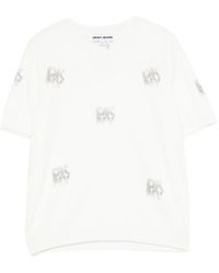 DKNY - Haut À Ornements En Cristal - Lyst
