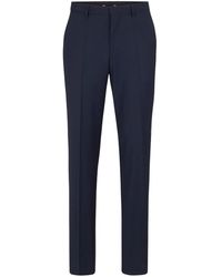 BOSS - Pantalones de vestir con corte slim - Lyst