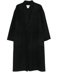 MEIMEIJ - Single-Breasted Wool Coat - Lyst