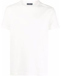 Fay - Logo-embroidered Cotton T-shirt - Lyst