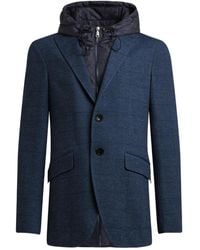 Etro - Herringbone Removable-Hood Jacket - Lyst