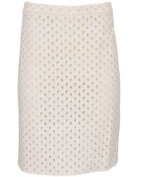 Tom Ford - Mini-Rok Met Geborduurde Ringlets - Lyst