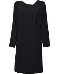 Aspesi - Long-Sleeve Midi Dress - Lyst