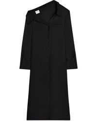 Courreges - クレープ シャツドレス - Lyst