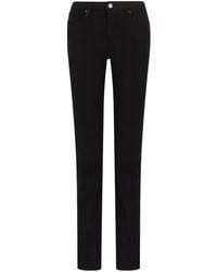 ARMANI EXCHANGE - Jean À Patch Logo - Lyst