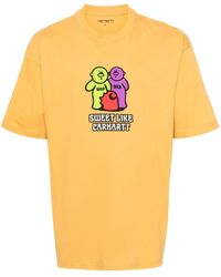 Carhartt - Gummy-print Cotton T-shirt - Lyst