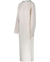 Studio Nicholson - Buttoned Midi Dress - Lyst