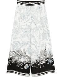 Elie Saab - Hose Mit Print - Lyst