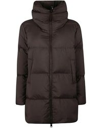 Herno - Funnel-Neck Coat - Lyst