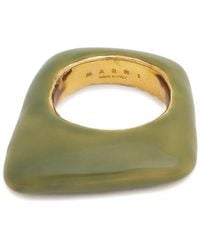 Marni - Ring mit Trapezform - Lyst