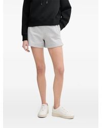Lacoste - Logo-Patch Elasticated-Waist Shorts - Lyst