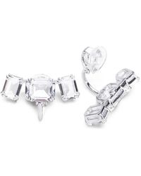Swarovski - Millenia Crystal Clip-On Earrings - Lyst