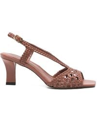 Lola Cruz - Tabata Braided-Strap Sandals - Lyst