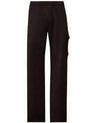 C.P. Company - Pantalon De Jogging Diagonal Raised Fleece À Poches Cargo - Lyst