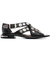 Toga - Stud-embellished Open-toe Sandals - Lyst