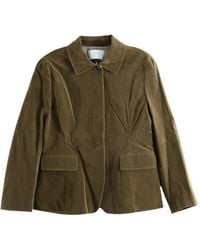 Amomento - Velvet-Effect Single-Breasted Jacket - Lyst