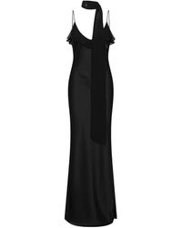 ROTATE BIRGER CHRISTENSEN - V-Neck Slip Dress - Lyst
