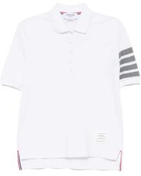 Thom Browne - 4Bar Cotton Polo Shirt - Lyst